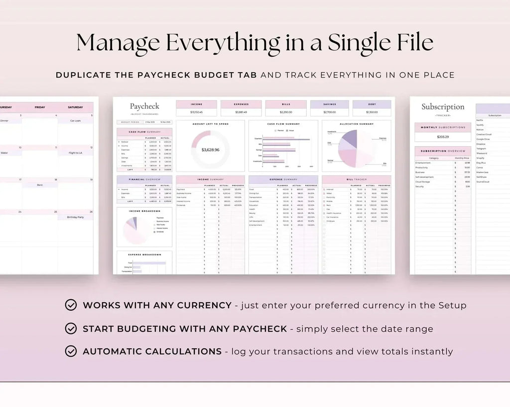 Paycheck Budget V-1 - MintLabs
