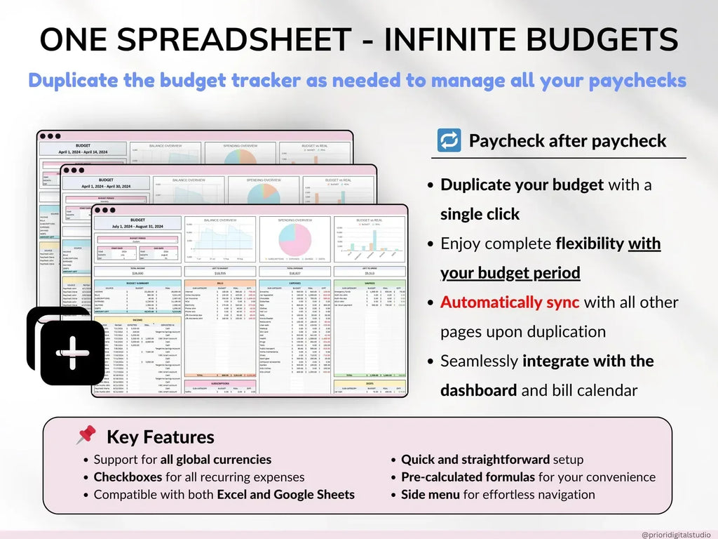 Paycheck Budget V-3 - MintLabs