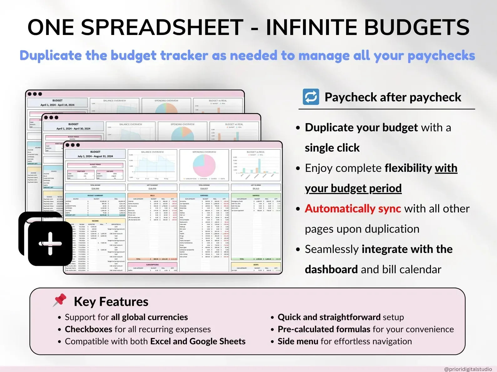 Paycheck Budget V-3 - MintLabs